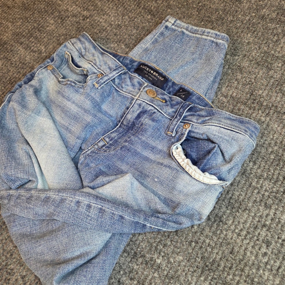 Lucky Brand Jeans Womens Size‎ 6 28 Blue Denim Straight Leg Casual Everyday